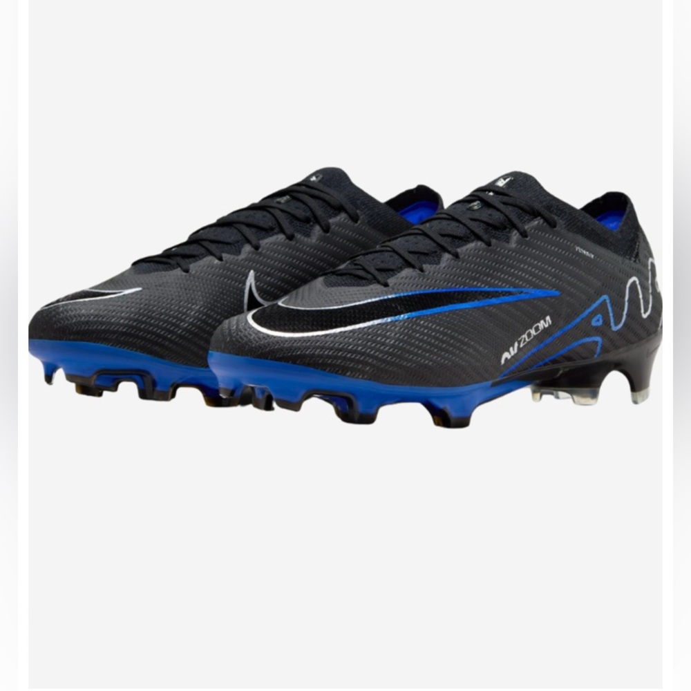 Nike Youth -Zoom Vapor 15 Elite FG Cleats Shadow Pack DJ4978-040 Size 5